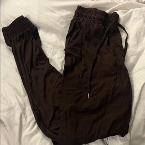 Mocha Brown Jogger Pants